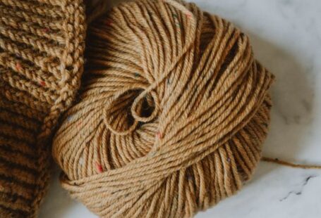 Yarn Knits - brown and black yarn roll