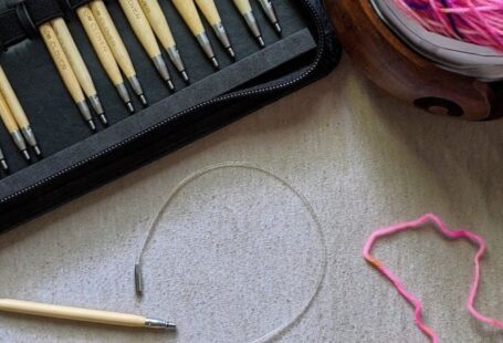 Yarn Tools - Close-up View of Sewing Set