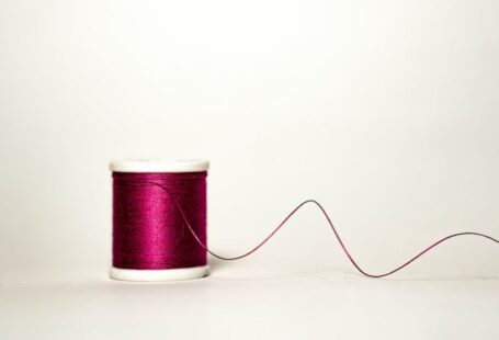 Yarn Tools - purple thread