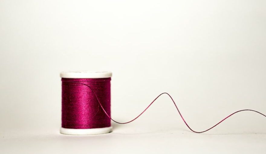 Yarn Tools - purple thread