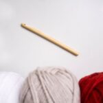 Yarn Tools - white yarn on white textile